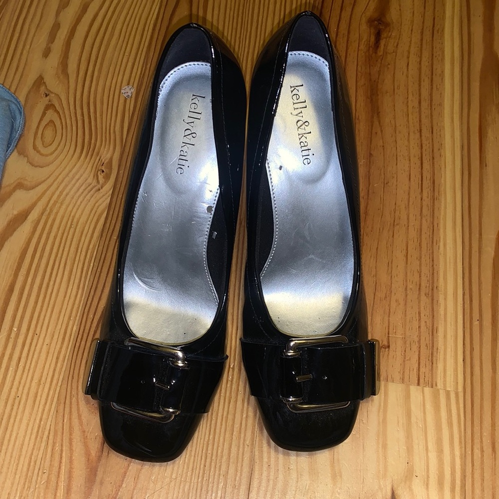 black heels